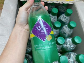 몽베스트 Montbest with Sparkling water Lemon OR Lime 20병(랜덤) — 5점을 준 리뷰어가 2021년 10월 올린 사용 사진