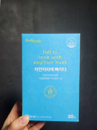메디포스트 모비타 바디코드 식이섬유 차전자피에 빠지다 30포 — 5점을 준 리뷰어가 2022년 12월 올린 사용 사진