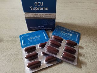 뉴트리션팩토리 비타프렙 오큐슈프림 루테인 오메가3 1050mg — 5점을 준 리뷰어가 2021년 6월 올린 사용 사진