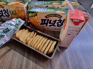 피넛칩쿠키M 10 케이스 — 5점을 준 리뷰어가 2022년 11월 올린 사용 사진