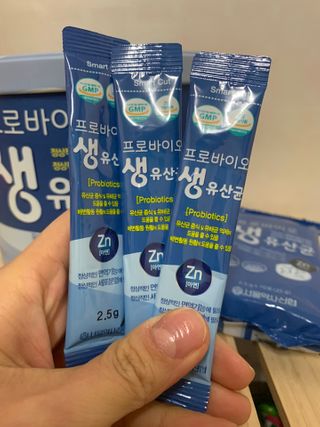 서울약사신협_프로바이오생유산균_2.5G x 100포 — 5점을 준 리뷰어가 2021년 1월 올린 사용 사진