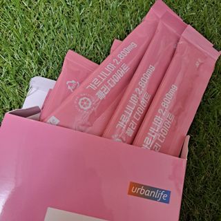 주식회사 얼굴반쪽 [얼굴반쪽 가르시니아 2,800mg] x 14포 1주 젤리 다이어트 보조제 체지방감소 — 4점을 준 리뷰어가 2021년 10월 올린 사용 사진