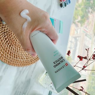 리더스코스메틱 리더스 카밍 바이오틱스 크림 마스크 — 5점을 준 리뷰어가 2021년 8월 올린 사용 사진