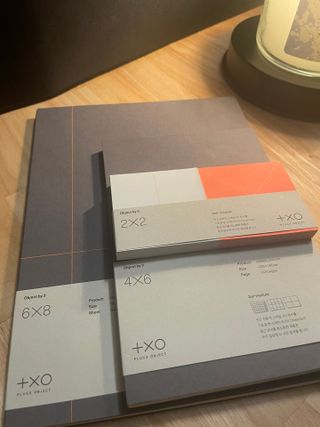 플러스엑스 오브젝트 Object by 3 크리에이티브 세트 - 아이디어노트, 위클리플래너, 스티키메모패드 — 5점을 준 리뷰어가 2022년 3월 올린 사용 사진
