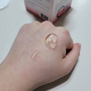 SOONWITH 바이오 수퍼 아쿠아 하이드로 젤 크림 — 5점을 준 리뷰어가 2021년 3월 올린 사용 사진