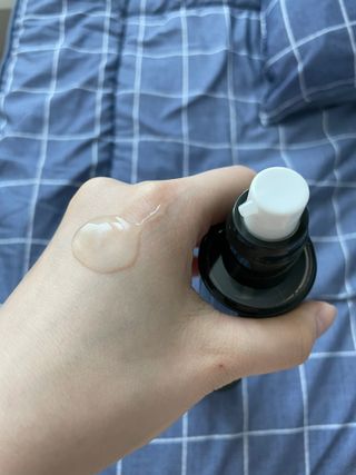 The Fact 더팩트 에이치에프엔 쿨링 안티헤어로스 토닉 젤 150ml — 5점을 준 리뷰어가 2022년 5월 올린 사용 사진