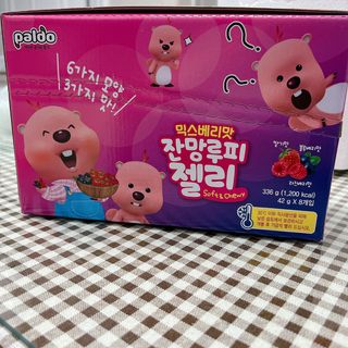 [팔도] 잔망루피젤리 믹스베리맛 42g 8개 — 5점을 준 리뷰어가 2022년 1월 올린 사용 사진