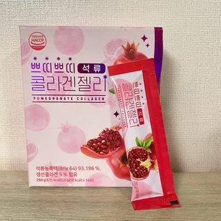 헬스업_쁘띠쁘띠석류콜라겐젤리_20g x 14포 — 5점을 준 리뷰어가 2021년 2월 올린 사용 사진