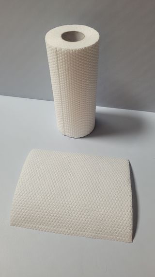 부직포나라 중금속유해물질ZERO 뜯어쓰는 주방 일회용수세미 60매 2매 — 4점을 준 리뷰어가 2022년 10월 올린 사용 사진