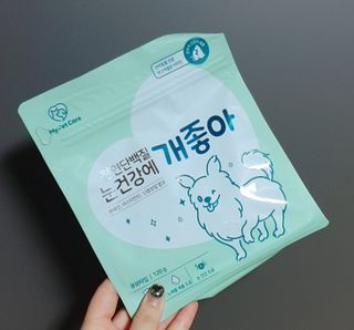 My Pet Care 천연단백질 눈건강에 개좋아 — 5점을 준 리뷰어가 2021년 1월 올린 사용 사진