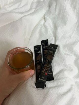 프리마인 자체 기업부설 연구소에서 찾아낸 건강한 수면의 비밀.  슬립토 플러스 30포 — 5점을 준 리뷰어가 2022년 2월 올린 사용 사진