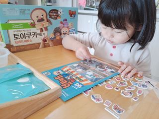[풀무원] 토이쿠키만들기 브레드이발소 — 5점을 준 리뷰어가 2020년 12월 올린 사용 사진