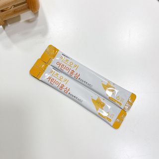 [이뮤니티플러스]우리아이 면역오키, 건강오키 _ 키즈오키 어린이홍삼 10포 1box — 5점을 준 리뷰어가 2022년 3월 올린 사용 사진