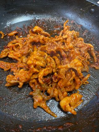 불타 호랑이 닭발 250g — 3.5점을 준 리뷰어가 2021년 7월 올린 사용 사진
