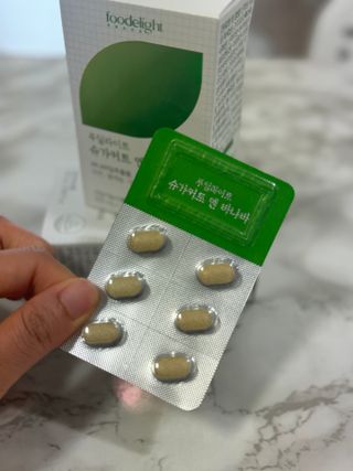 [푸딜라이트] 쉽게 살 찌는 체질이라면 혈당관리 시작, 슈가커트 앤 바나바 — 5점을 준 리뷰어가 2024년 8월 올린 사용 사진