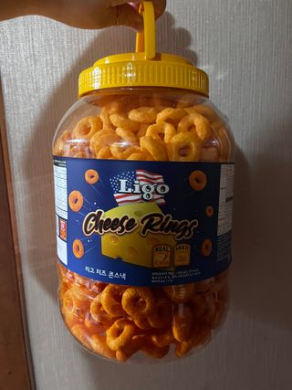 리고 치즈링 430g — 5점을 준 리뷰어가 2022년 9월 올린 사용 사진