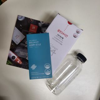 클린24시간 1BOX(5포) + 전용보틀(500ml) — 5점을 준 리뷰어가 2023년 6월 올린 사용 사진