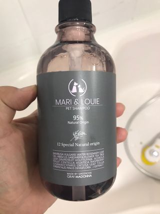 마리앤루이펫샴푸 [mari and louie pet shampoo] — 5점을 준 리뷰어가 2021년 5월 올린 사용 사진