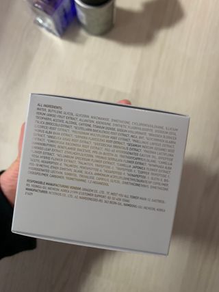 The Fact 더 팩트 내추럴 에스에프엔 에이틴 시니어 크림 — 5점을 준 리뷰어가 2021년 2월 올린 사용 사진