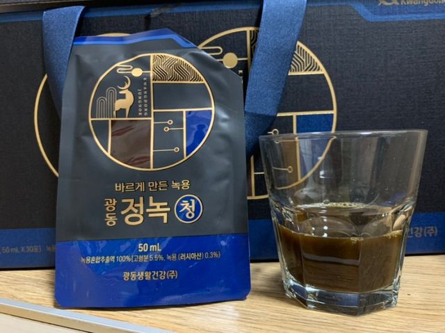 [광동] 바르게 만든 녹용, 광동정녹청 리뷰 사진