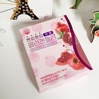헬스업_쁘띠쁘띠석류콜라겐젤리_20g x 14포 — 5점을 준 리뷰어가 2021년 3월 올린 사용 사진