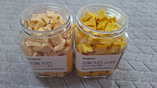 페페로니 진짜 프리바이오틱스 치즈+치즈고구마 180g+180g — 5점을 준 리뷰어가 2021년 7월 올린 사용 사진
