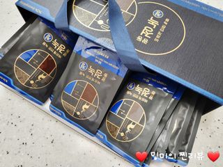광동생활건강 [광동] 바르게 만든 녹용, 광동정녹청 30포. — 5점을 준 리뷰어가 2022년 1월 올린 사용 사진
