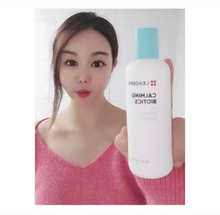 리더스코스메틱 리더스 카밍 바이오틱스 에센스 워터 — 5점을 준 리뷰어가 2021년 12월 올린 사용 사진