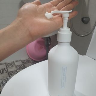 멈칫(MUMCHIT) 멈칫 단백질 퀵트리트먼트 — 5점을 준 리뷰어가 2021년 12월 올린 사용 사진