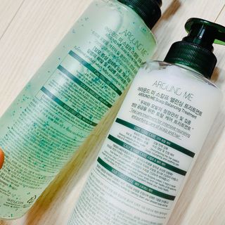 어라운드미 [어라운드 미] 탈모 증상 완화 스칼프 샴푸 + 두피 영양 공급 트리트먼트 — 5점을 준 리뷰어가 2021년 7월 올린 사용 사진
