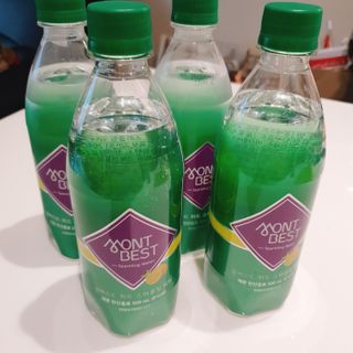 몽베스트 Montbest with Sparkling water Lemon OR Lime 20병(랜덤) — 5점을 준 리뷰어가 2021년 10월 올린 사용 사진