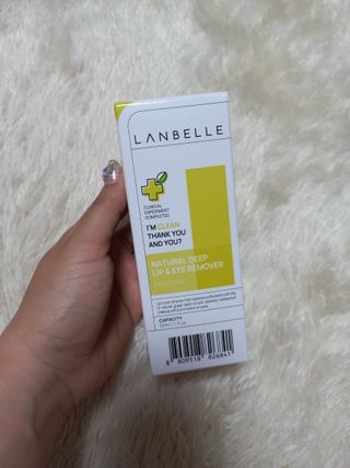 랑벨 내츄럴 딥 립앤아이 리무버 210ml — 5점을 준 리뷰어가 2022년 6월 올린 사용 사진