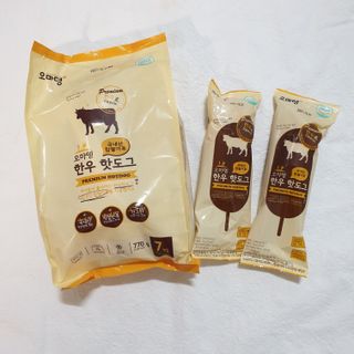 오마뎅 한우핫도그 — 5점을 준 리뷰어가 2021년 5월 올린 사용 사진