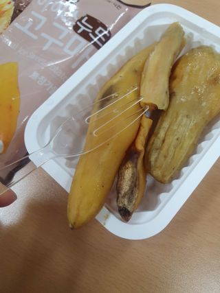 천일식품 천일냉동 리얼 아이스 고구마 — 5점을 준 리뷰어가 2021년 4월 올린 사용 사진