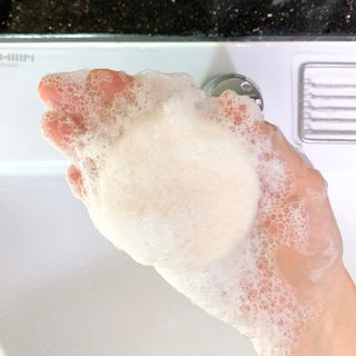 자이블 폼케이크 베이직 바질/피오니 — 5점을 준 리뷰어가 2021년 12월 올린 사용 사진
