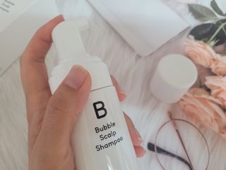 블룸비 거품 두피 샴푸 — 5점을 준 리뷰어가 2022년 9월 올린 사용 사진