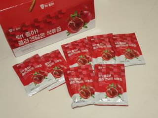미쁨생활건강 콜라겐 담은 석류즙 70ml x 30포 — 4.5점을 준 리뷰어가 2021년 9월 올린 사용 사진
