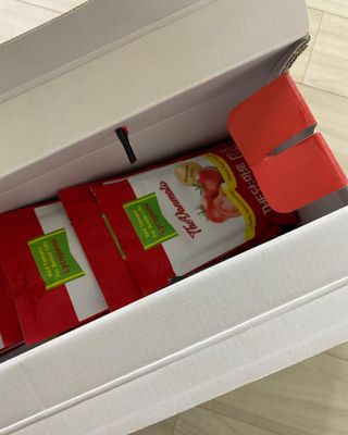 제이제이바이오 더단마토 프리미엄주스 100ml 30팩입 - 무설탕 스테비아 토마토즙 — 5점을 준 리뷰어가 2021년 12월 올린 사용 사진