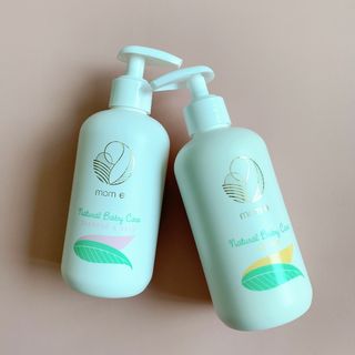 mom e 맘이 내추럴 베이비 케어 샴푸앤바스+로션 — 5점을 준 리뷰어가 2021년 1월 올린 사용 사진