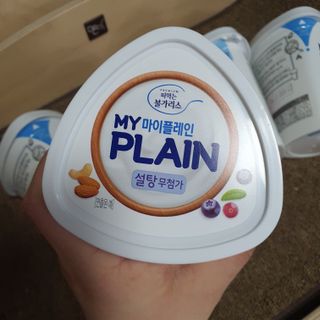 떠먹는불가리스 마이플레인 요거트 435g 6개입 — 4점을 준 리뷰어가 2021년 4월 올린 사용 사진