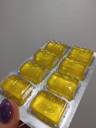 마요라 히말라야 솔트 캔디 2종-페퍼민트 맛, 라임민트 맛 — 4점을 준 리뷰어가 2023년 1월 올린 사용 사진