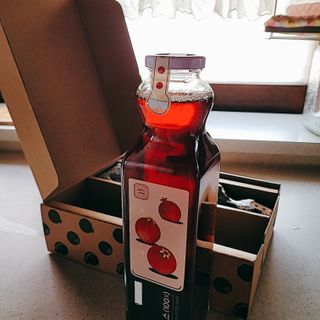 [바이윙클] 페르시아 유기농 석류 착즙주스 750ml 2병 + 선물박스 세트 — 5점을 준 리뷰어가 2022년 3월 올린 사용 사진