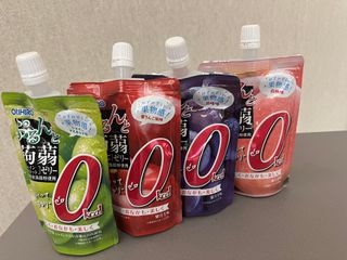ORIHIRO 오리히로 곤약젤리 제로칼로리 130g 4종 4팩(맛별로 1팩씩) — 5점을 준 리뷰어가 2023년 3월 올린 사용 사진