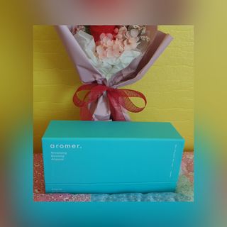 아로메르 리바이탈라이징 블루밍 앰플 10ml x 4ea — 5점을 준 리뷰어가 2021년 8월 올린 사용 사진
