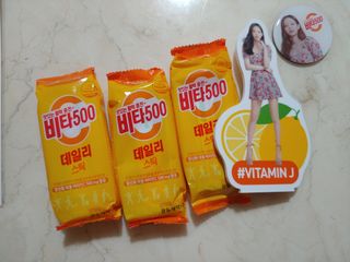 광동생활건강 [제니에디션] 비타500데일리스틱 gift set 60포+제니굿즈 3종+쇼핑백 — 5점을 준 리뷰어가 2021년 11월 올린 사용 사진