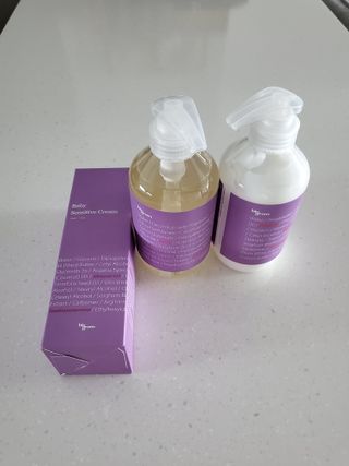 빅그린 베이비라인 3종세트 - 샴푸앤바디워시500ml,올인원로션500ml,바디크림170ml — 5점을 준 리뷰어가 2022년 11월 올린 사용 사진