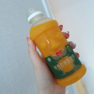 탐라원 제주의 맛, 몬딱주스 4종세트 - 한라봉몬딱주스, 천혜향몬딱주스, 청귤에이드, 당근몬딱주스 — 5점을 준 리뷰어가 2021년 8월 올린 사용 사진