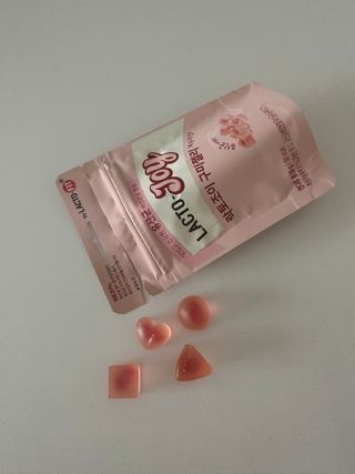 락토조이 구미젤리 복숭아맛 — 4.5점을 준 리뷰어가 2023년 5월 올린 사용 사진