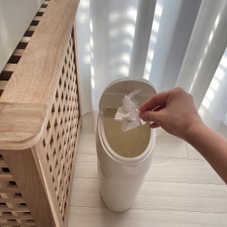 창신리빙 프랑코 바스 휴지통 7L — 5점을 준 리뷰어가 2022년 2월 올린 사용 사진