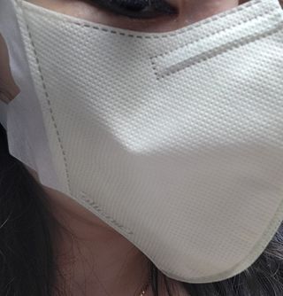 끌린에르 스포츠 귀편한 새부리형 마스크 (뉴컬러포함) — 5점을 준 리뷰어가 2022년 5월 올린 사용 사진